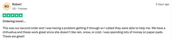 Customer review