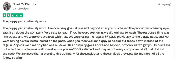 Customer review